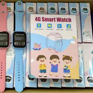 Đồng hồ android D42, 8GB tải được thêm app, định vị trẻ em, nghe gọi Video, màn hình OLED, sạc hít