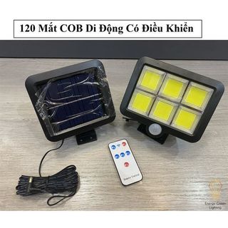 Đèn năng lượng mặt trời có điều khiển 120 Led COB