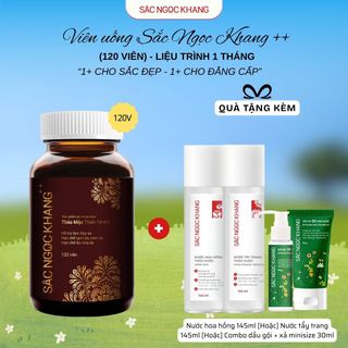 Viên Uống Sắc Ngọc Khang ++ [Hộp 120 Viên] Tặng 1 TRONG 3 QUÀ