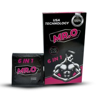 Bao Cao Su MR.O 6in1 - Hộp 12 Cái