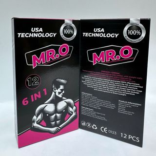 Bao Cao Su MR.O 6in1 - Hộp 12 Cái