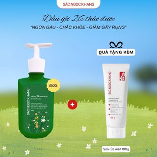 Dầu Gội 26 Loại Thảo Dược [350g] TẶNG QUÀ
