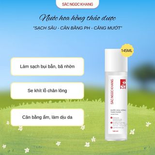 Nước Hoa Hồng Thảo Dược Sắc Ngọc Khang [Chai 145ml]