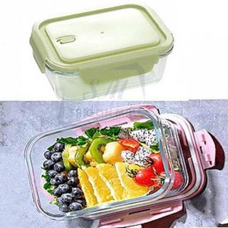HỘP THỦY TINH 1 NGĂN 1040ML CHỮ NHẬT BX1001