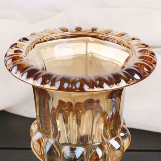 BÌNH CẮM HOA THỦY TINH VÀNG PHẬT THỦ CAO CẤP