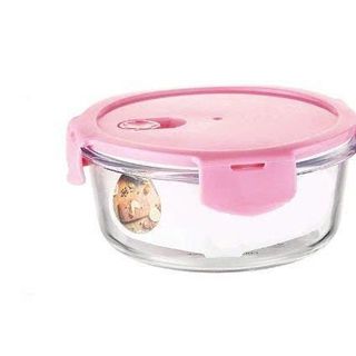 HỘP THỦY TINH TRÒN 2 NGĂN 960ML BX3001 2GD