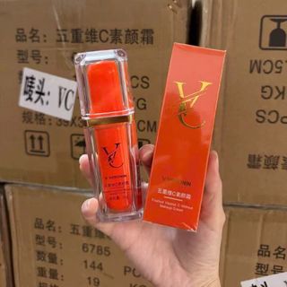 Kem Lười Che Khuyết Điểm Nâng Cơ VC V Voronin Fivefold vitamin c without makeup cream 30g