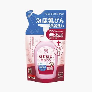 Nước rửa bình thảo mộc Arau Baby - Túi 450ml