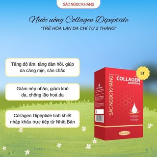Nước Uống Collagen Dipeptide Sắc Ngọc Khang [Hộp 5 Túi]