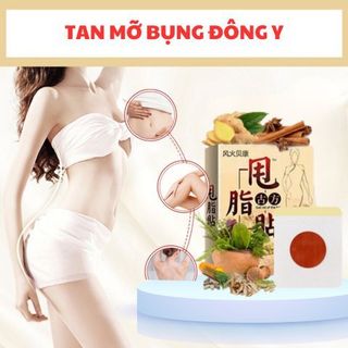 Hộp 40 Miếng Dán Rốn Hỗ Trợ Làm Ấm, Giảm Mỡ