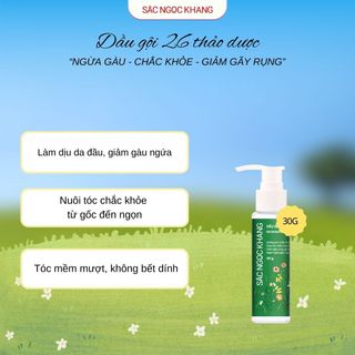 DẦU GỘI 26 LOẠI THẢO DƯỢC (30G)