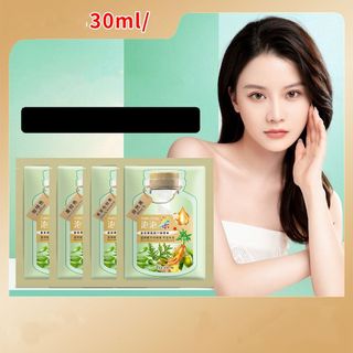 10 Gói Nhuộm Tóc Bạc, Nhuộm Đen Thảo Dược Tặng Kèm Dụng Cụ Nhuộm Và Gói Giữ Tóc