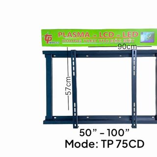 KHUNG TREO TIVI CỐ ĐỊNH 50 đến 100 INCH tp75-cd Giá rẻ