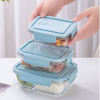 BỘ 3 HỘP THỦY TINH CHỮ NHẬT BX1001,BX1002,BX1003