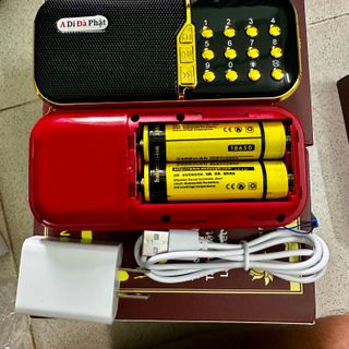 Trọn bộ Loa Nghe Nhạc, nghe kinh hỗ trợ Usb Thẻ Nhớ, FM 2pin !( cóc ,cáp , thẻ 8G )
