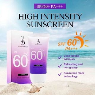 Kem Chống Nắng Septimo Color SPF 60+ Missa Sun Collagen X2 Plus 60g