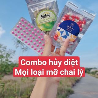 Giảm cân slim body vip x3 combo 3 món