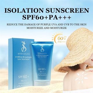 Kem Chống Nắng Septimo Color SPF 60+ PA+++ Whitening Sunscreen 60g