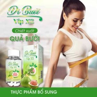 Giảm cân Dr Bưởi Vip X2 hộp 60 viên
