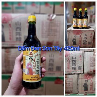 Giấm chua sơn tây (giấm đen) 420ml x thùng 20 chai