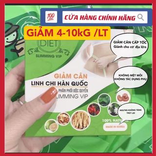 Giảm cân Linh Chi Hàn Quốc hộp 30 viên