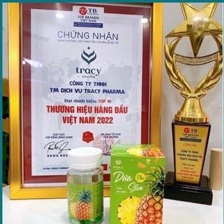 Giảm cân Dứa Slim Plus hộp 30 viên + khoá cân