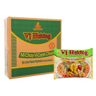 Mì Vị Hương Mì Chay Vị Canh Chua (Thùng 30 Gói)