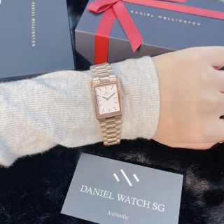 ĐỒNG HỒ NỮ CAO CẤP DANIEL W BOUND DÂY THÉP FULLBOX TEM
