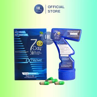Giảm cân 7Day Slim Hộp 30 viên hỗ trợ giảm cân cấp tốc