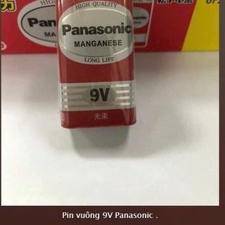 Pin vuông Panasonic 9V hộp 10viên