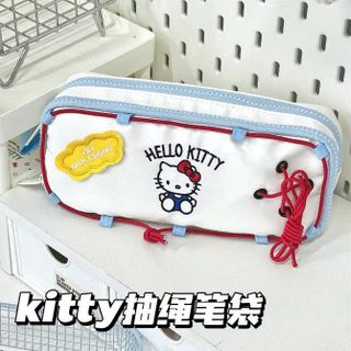TÚI BÚT KITTY DÂY RÚT ĐỎ