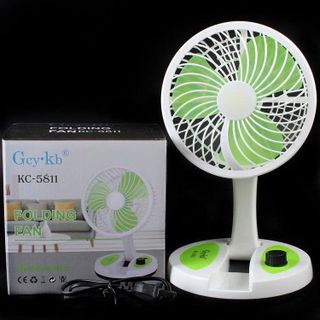 QUẠT TÍCH ĐIỆN GẤP GỌN CÓ ĐÈN LED KC- 5811