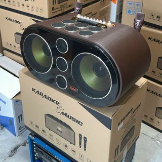 Loa hát karaoke soundbox S210 - 2 micro