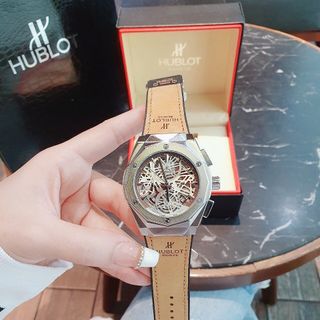 SALE BỎ MẪU HÀNG TRUNG CẤP ĐỒNG HỒ NAM HUPLOT DÂY DA MẶT TRÒN