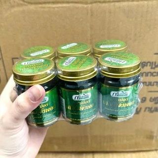 Dầu Cù Là Xanh Green Her Thái Lan (Thùng 216 Hủ)