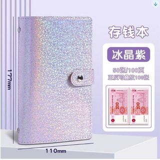 Sổ tiết kiệm đựng tiền 100 phong bì, sổ làm giàu, sổ thử thách tiết kiệm ,sổ phân chia chi tiêu xinh