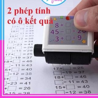 Con lăn toán học loại mới, phép tính cho bé giúp bé giỏi toán