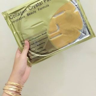 Mặt Nạ Vàng Collagen Crystal Facial Mask Trắng Mịn Da