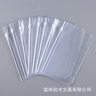 Túi díp A6 đựng đồ cá nhân, gắn sổ tiết kiệm, sổ tay, giấy dán, nhãn  dán chi tiêu