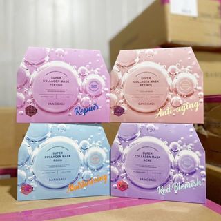 🍀 Hộp 10 Miếng Mặt nạ Banobagi Super Collagen Mask Hàn Quốc ❣