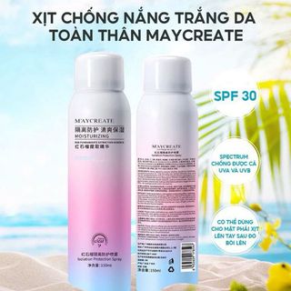 Xịt chống nắng maycreate 150ml