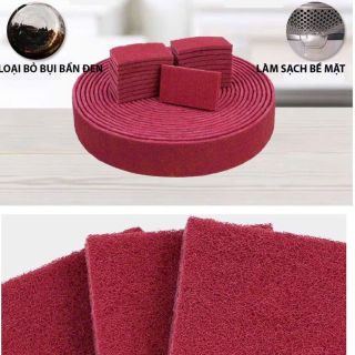 Miếng Cọ Xoong Nồi Dài 1M Đánh Bay Gỉ Set Miếng Bọt Biển Rửa Chén Bát Làm Sạch Vết Ố Vết Đen Do Cháy Nhọ Nhồi