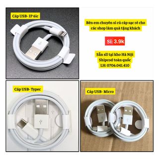 Cáp sạc 6ic usb - iphone