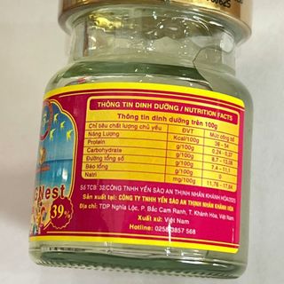 Combo 5 hũ Yến sào trẻ e 39% yến