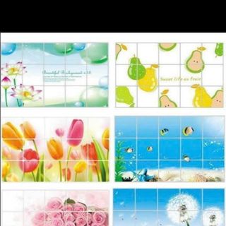Miếng dán cách nhiệt nhà bếp chống dầu mỡ 50x70cm có keo dán