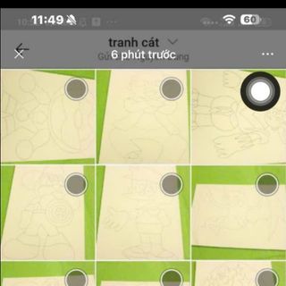 Combo tranh cát 100 tranh giá trên hình luôn