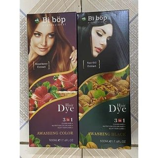 Dầu gội Thảo mộc nhuộm tóc Bibop 500ml