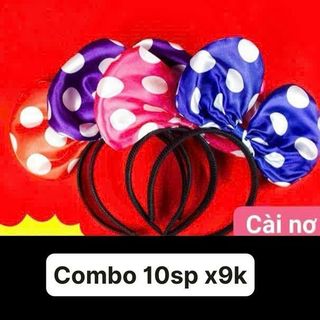 Cài tóc nơ siêu to bờm tóc đẹp