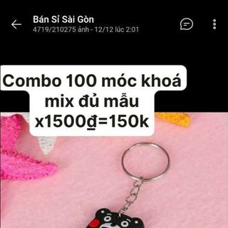 Móc khóa xinh nhiều mẫu giá 1500d