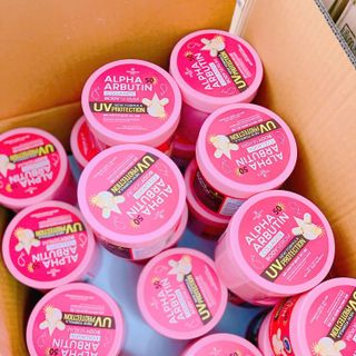 Kem Dưỡng trắng Alpha Arbutin Collagen Body- 500g